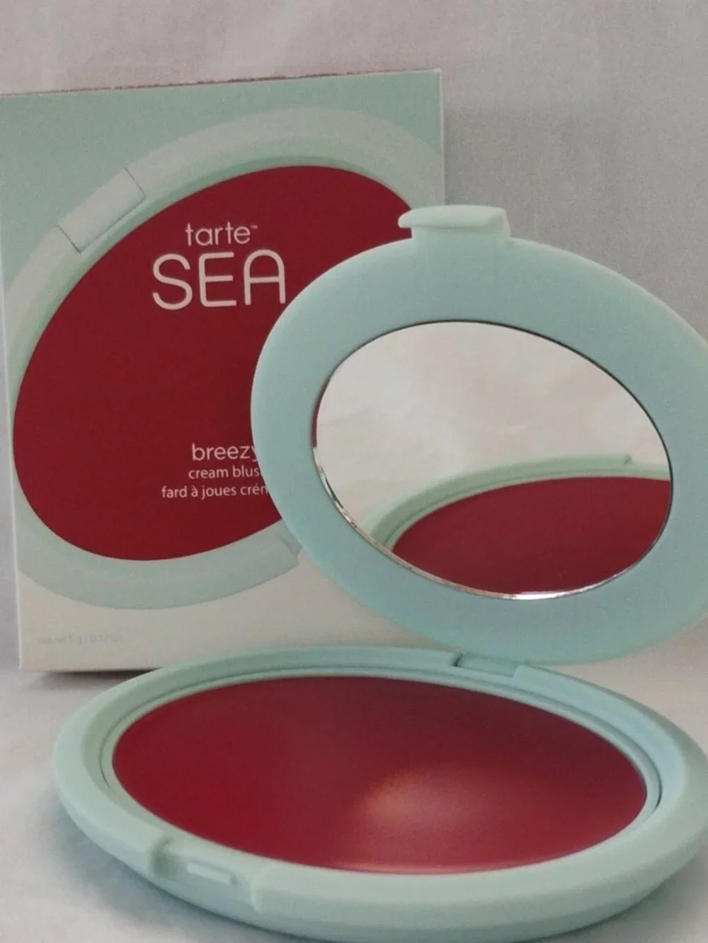tarte SEA Breezy Cream Blush Shade 'Berry Bliss'- Full Size-Waterproof-  NWT